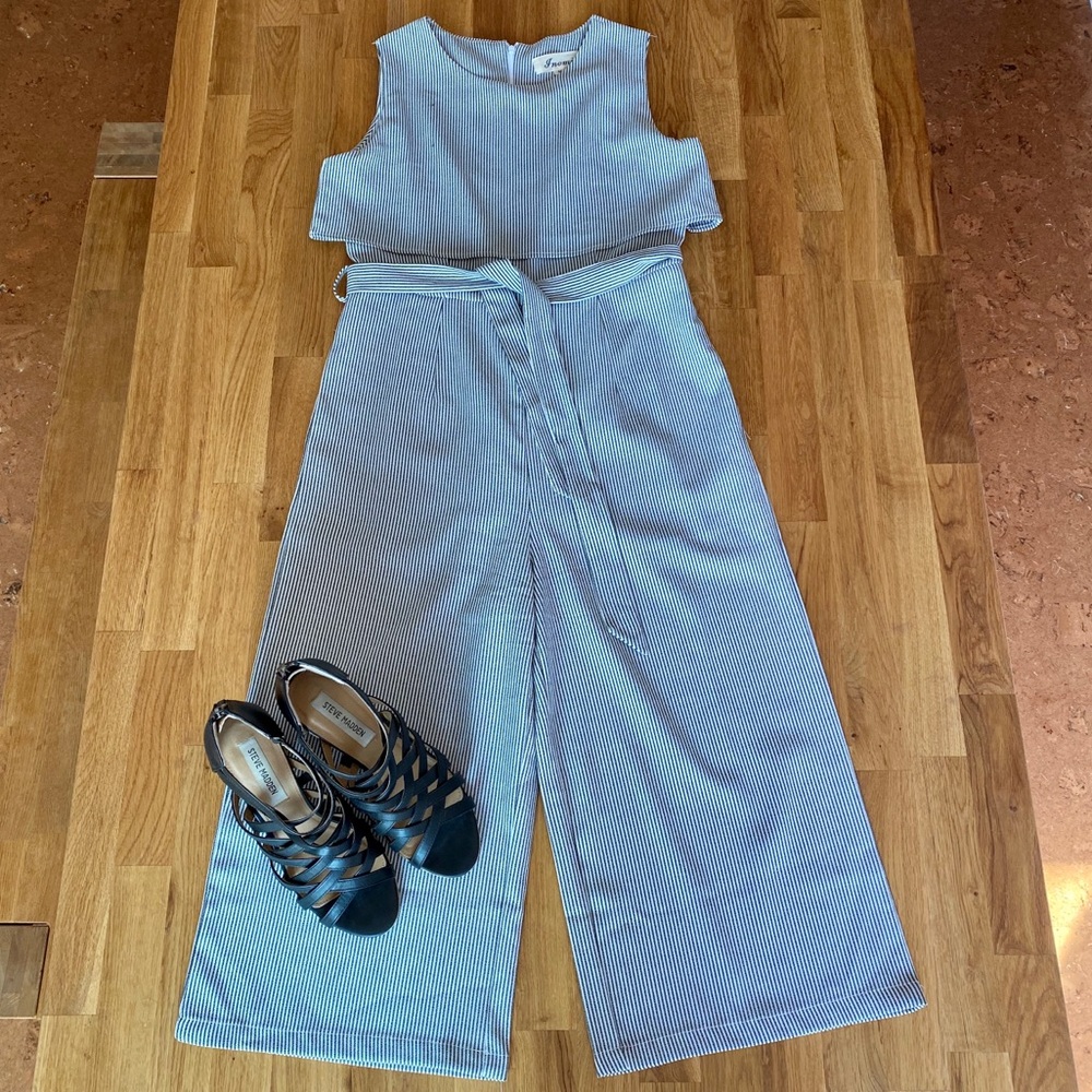 Belted Tank Jumpsuit